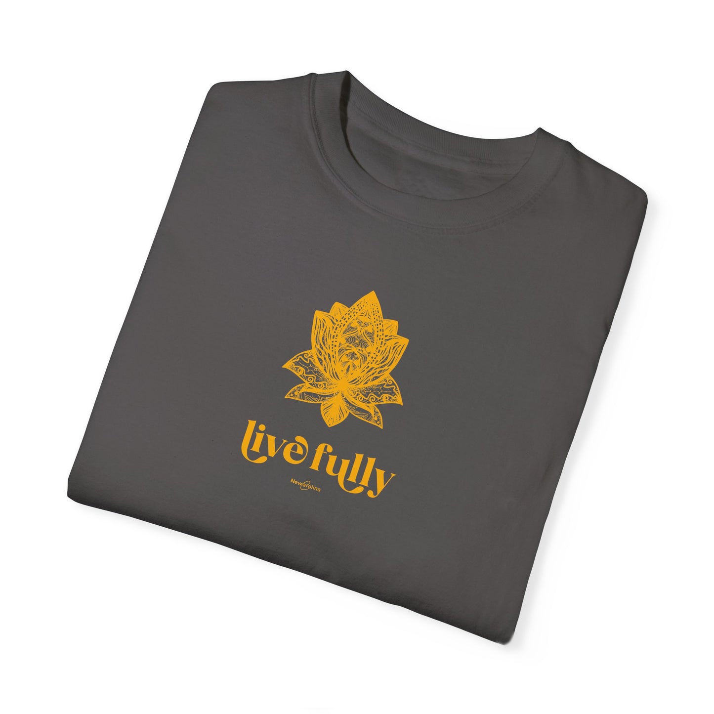 Garment-Dyed T-shirt Live Fully