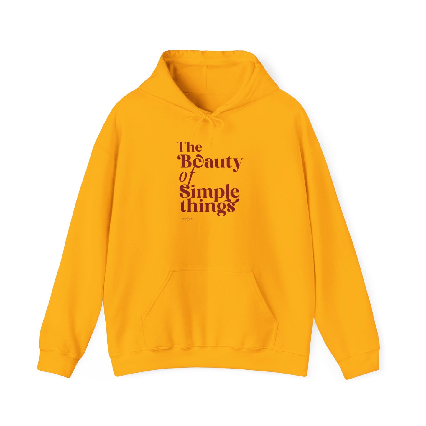 Hooded Sweatshirt - The Beauty Of Simple Things