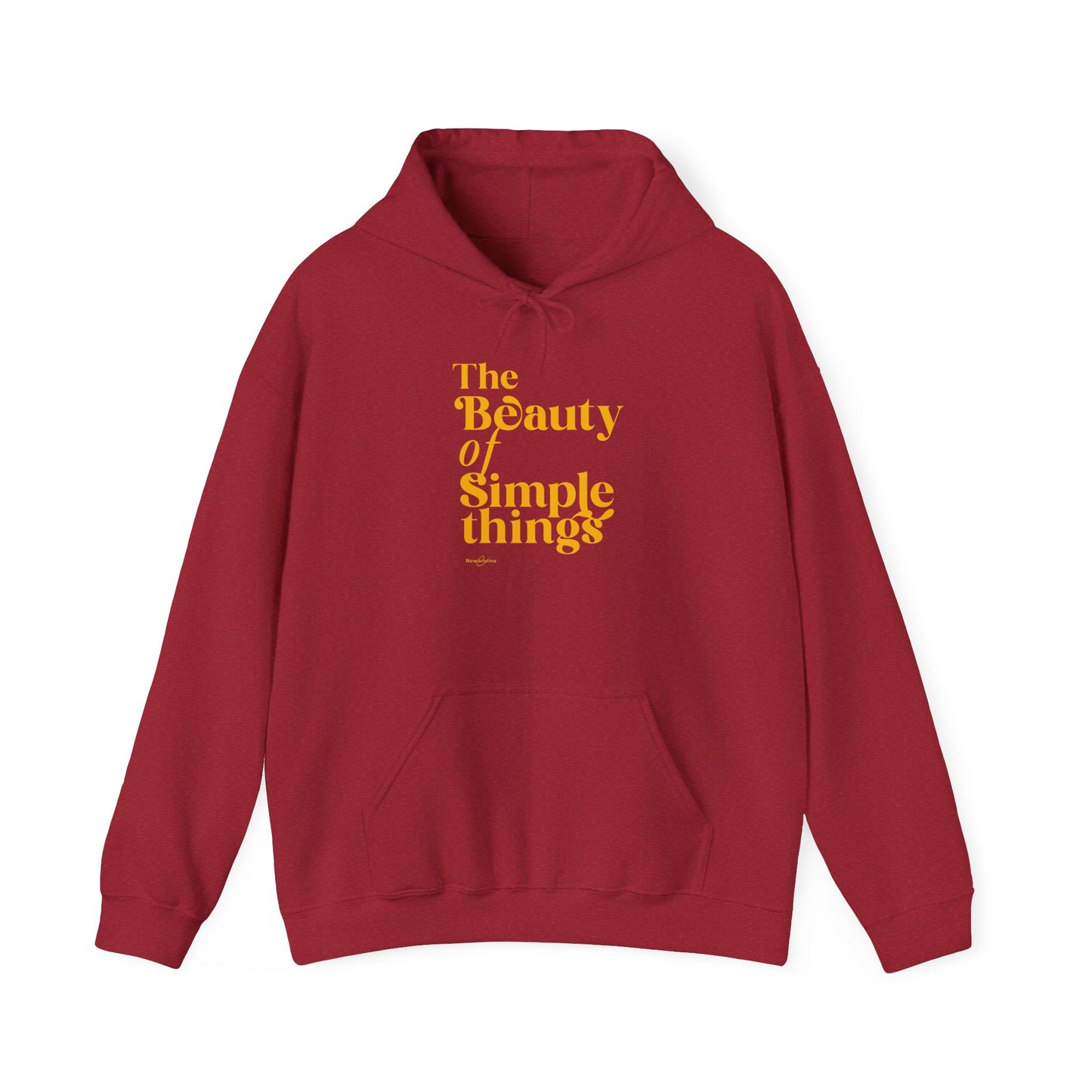 Hooded Sweatshirt - The Beauty Of Simple Things