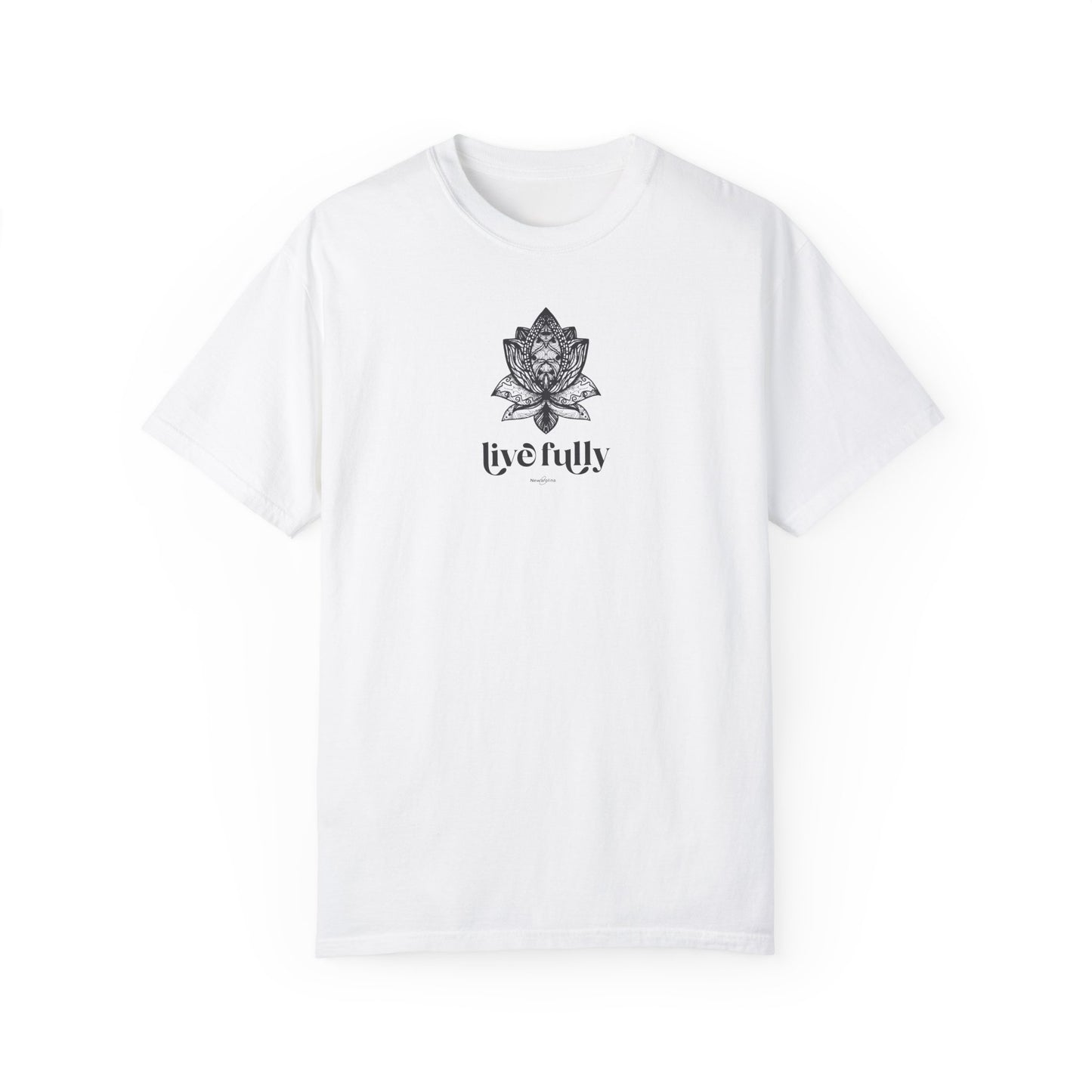 Garment-Dyed T-shirt Live Fully
