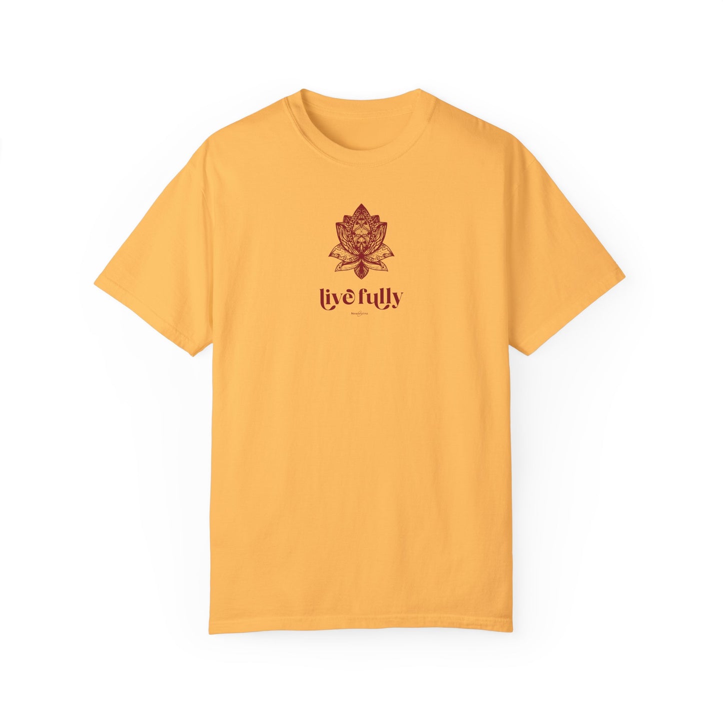 Garment-Dyed T-shirt Live Fully
