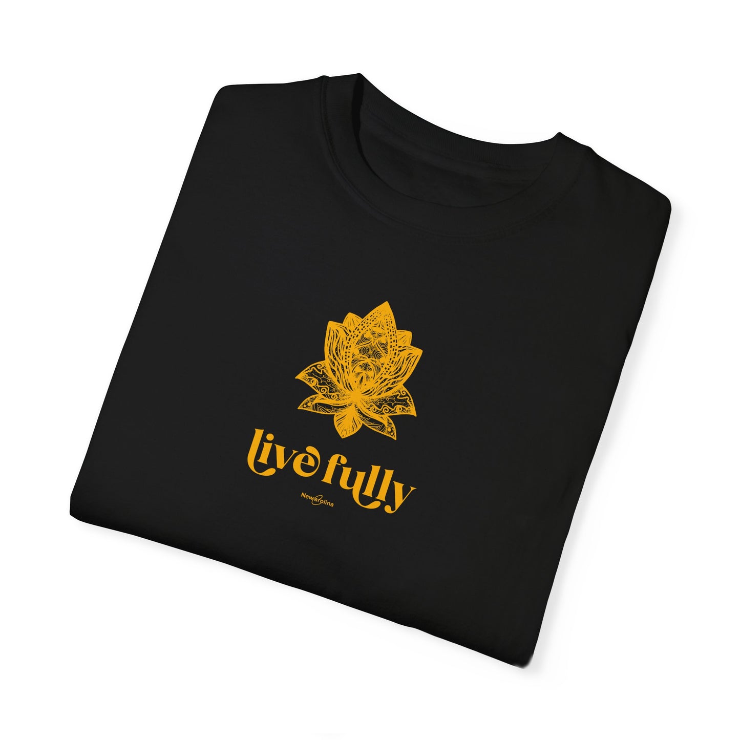 Garment-Dyed T-shirt Live Fully