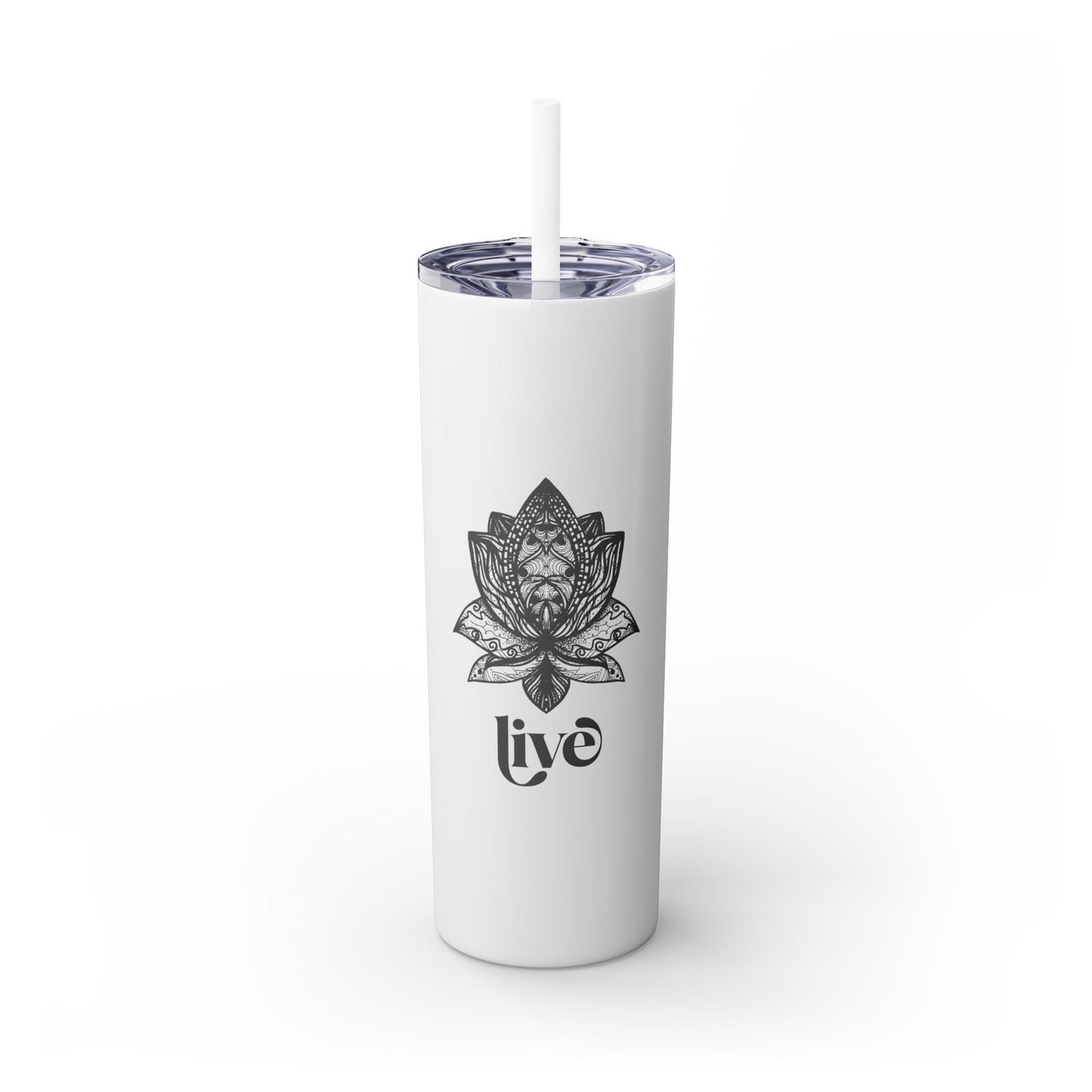Skinny Tumbler - Celebrate life and living