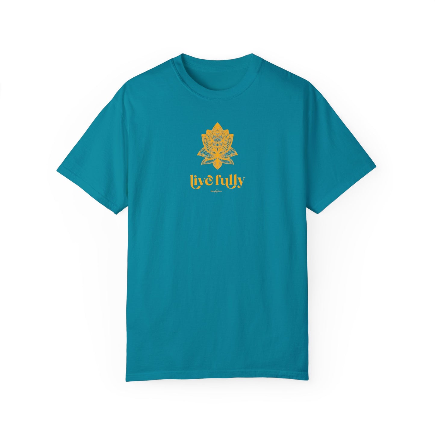 Garment-Dyed T-shirt Live Fully