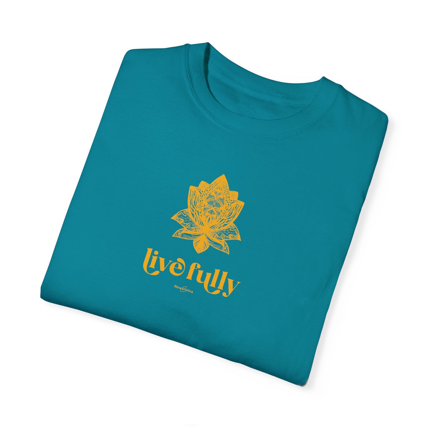 Garment-Dyed T-shirt Live Fully
