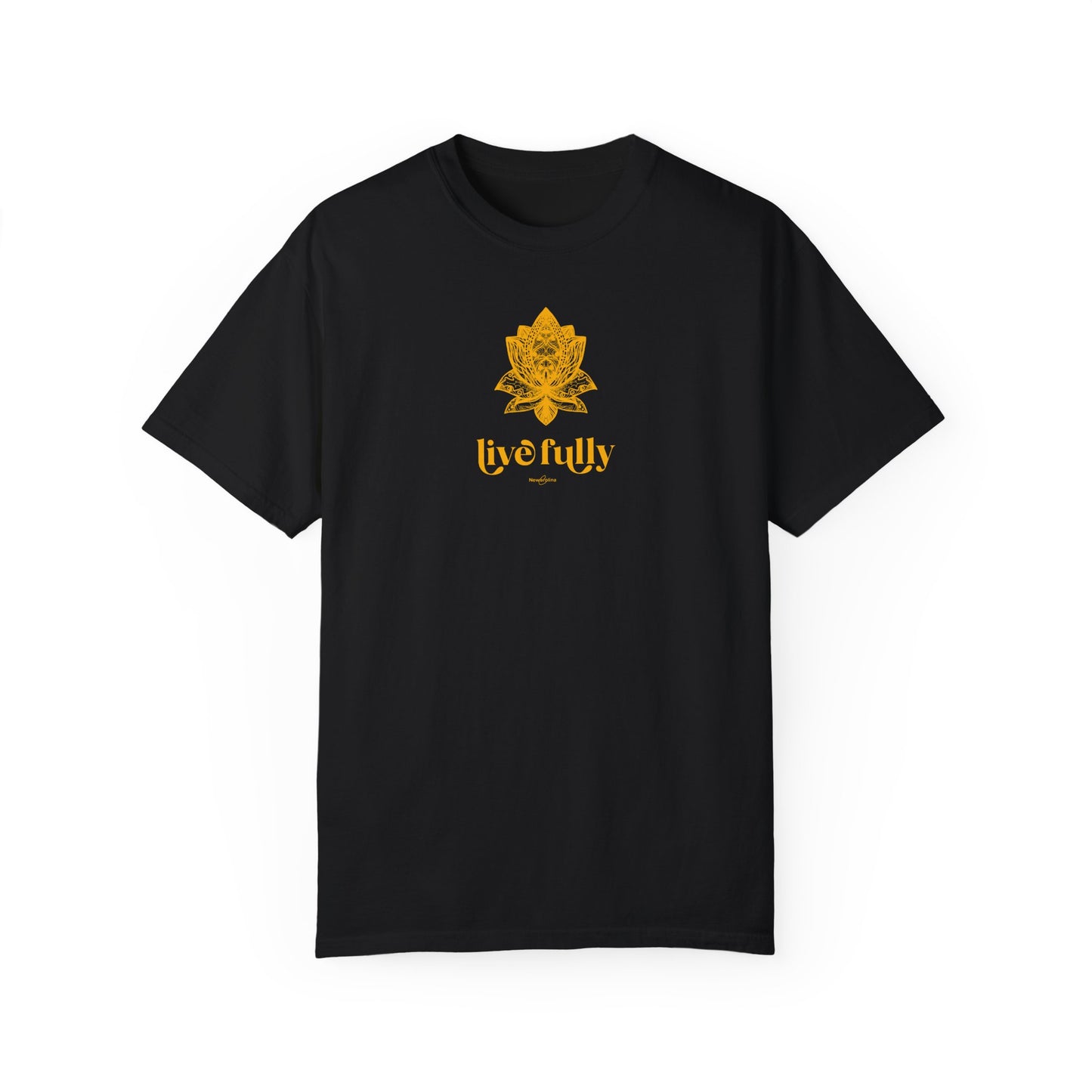 Garment-Dyed T-shirt Live Fully
