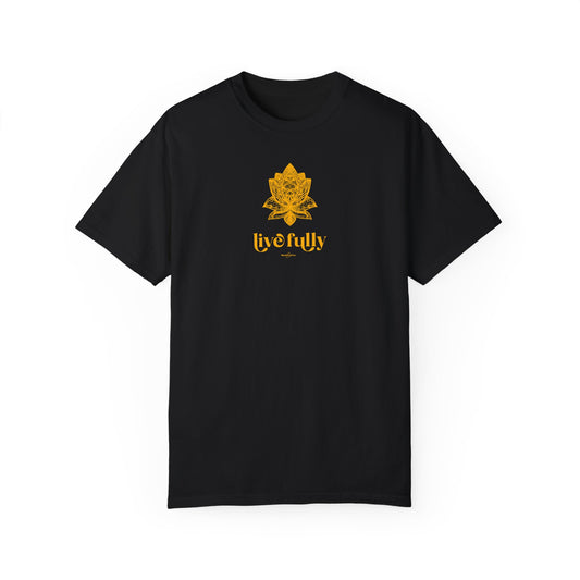 Garment-Dyed T-shirt Live Fully