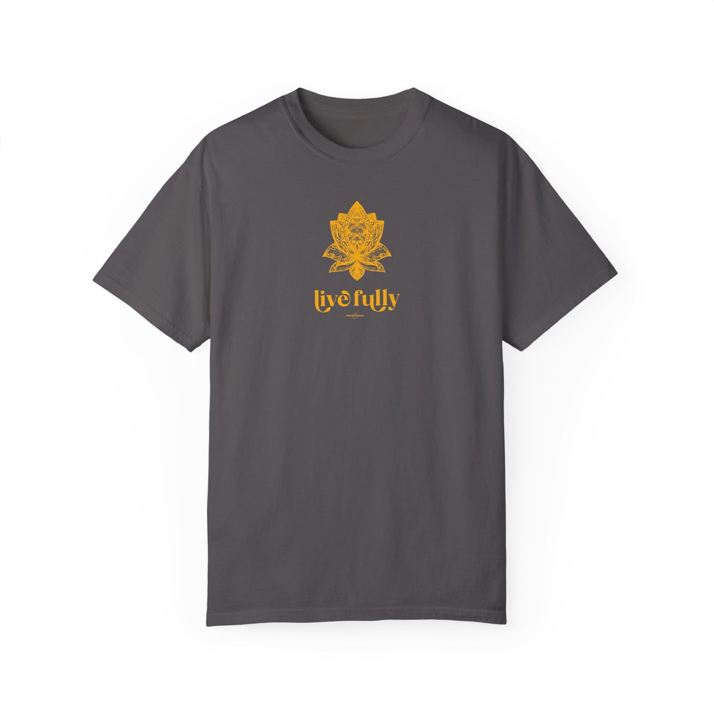 Garment-Dyed T-shirt Live Fully