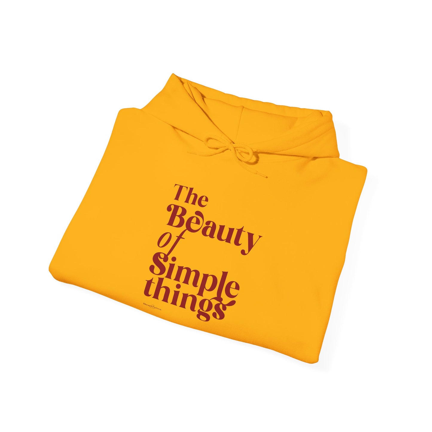 Hooded Sweatshirt - The Beauty Of Simple Things